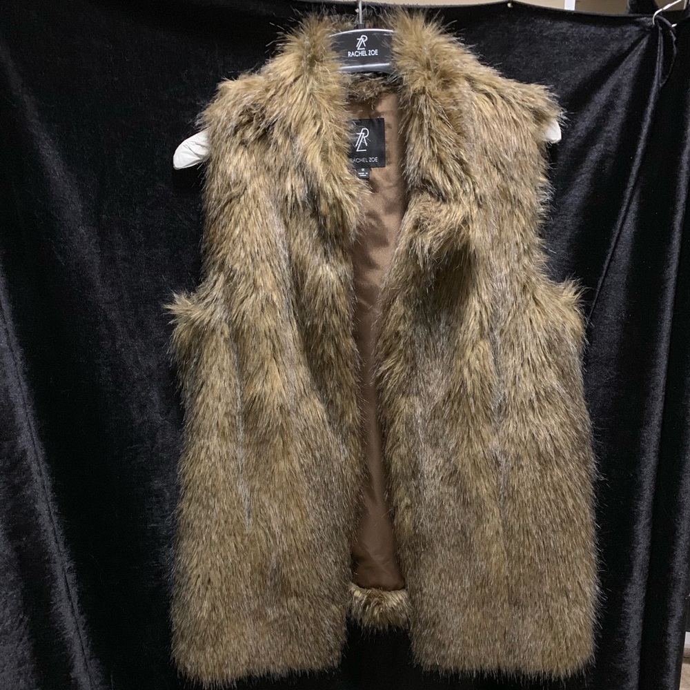 SOLD - SUPER SOFT Rachel Zoe Faux Fur Vest